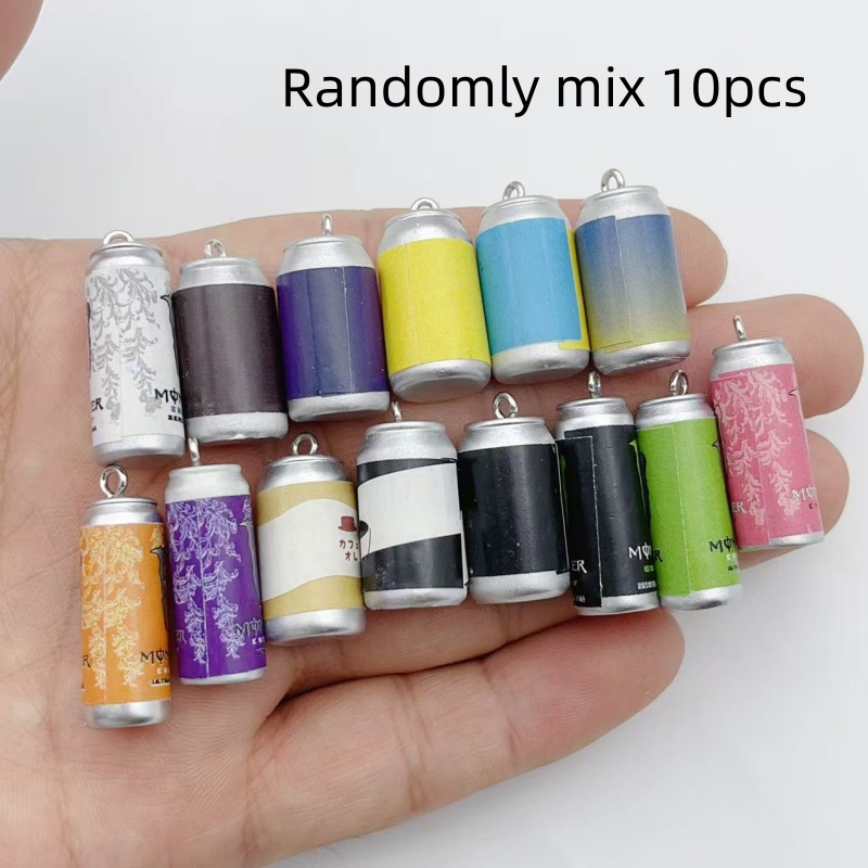 Resin Art Essentials - 10 szt. Mini Symulowane Puszki Napojów