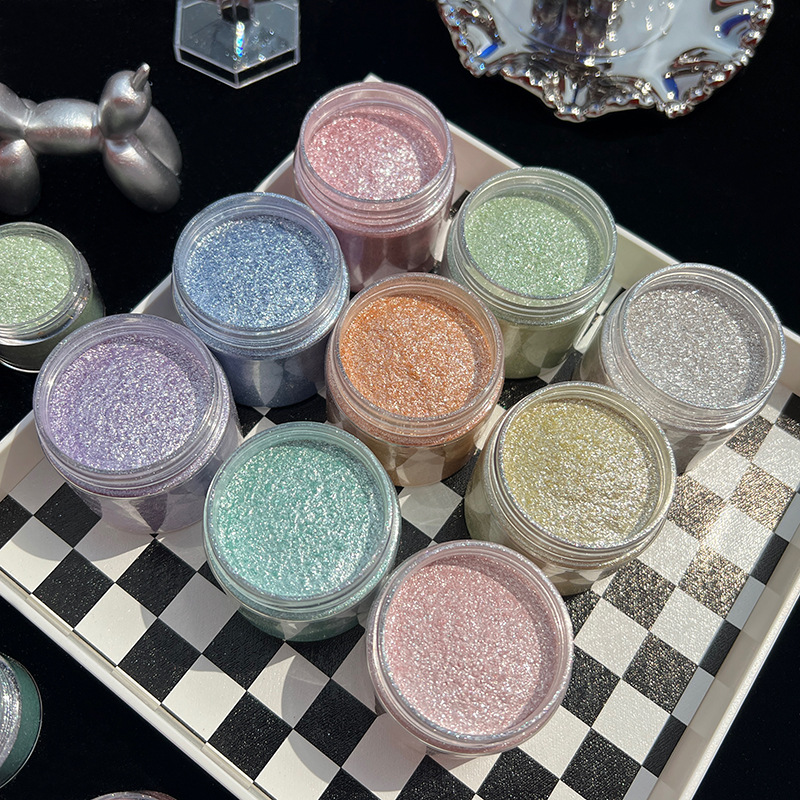 Glitter Powder Resin - Proszek Mika Syreni Diamentowy Brokat, Błyszczący