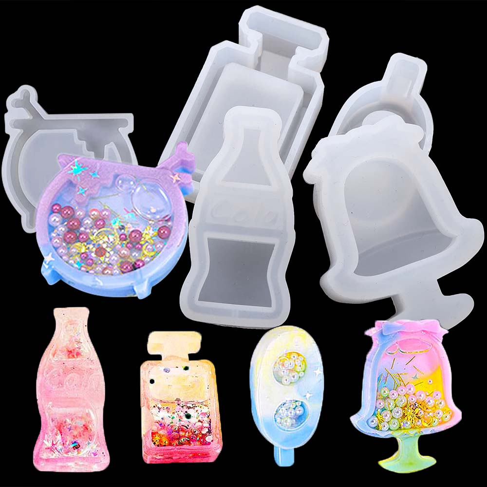 Resin Art Liquid - 10-stylowe formy odlewnicze z żywicy Quicksand