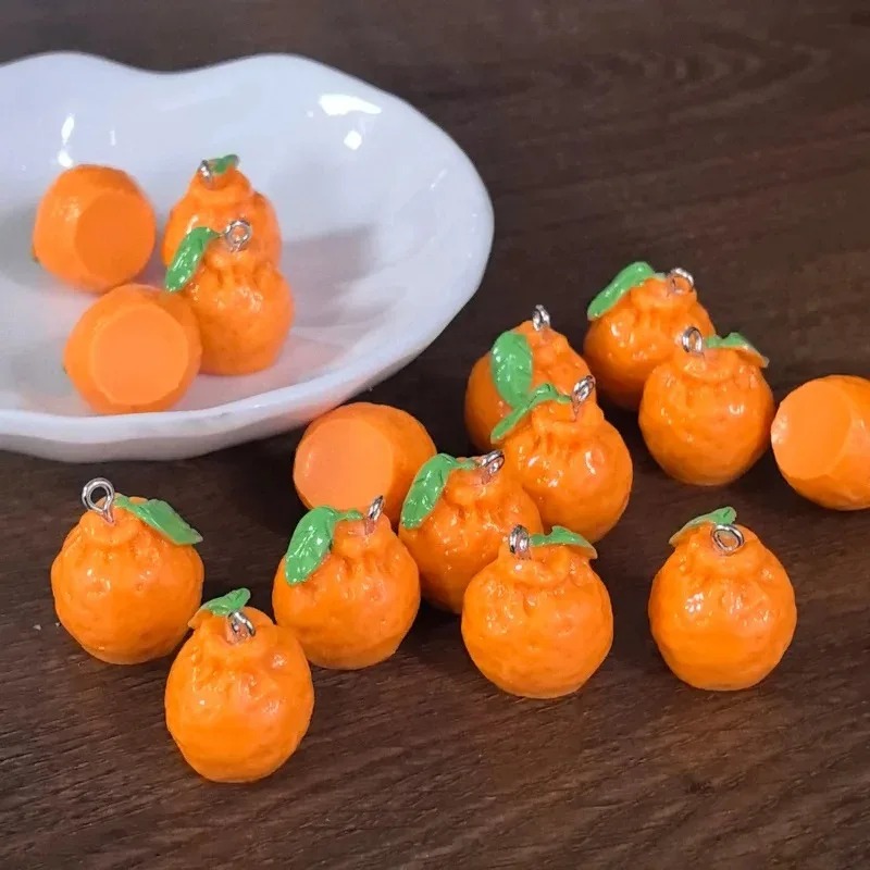 Resin Art Craft - 10 szt. Symulowane trójwymiarowe ozdoby Dekopon