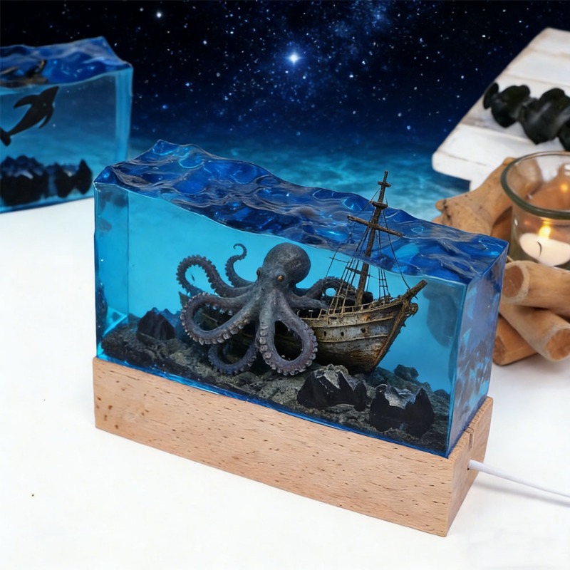 Resin Art Light - Formy silikonowe do odlewów z żywicy