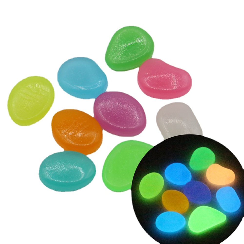 Resin Art Light - 50 sztuk świecący kamień fluorescencyjny żwir