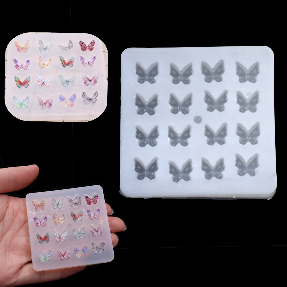 Resin Art Liquid - Małe kształt motyla żywicy epoksydowej formy