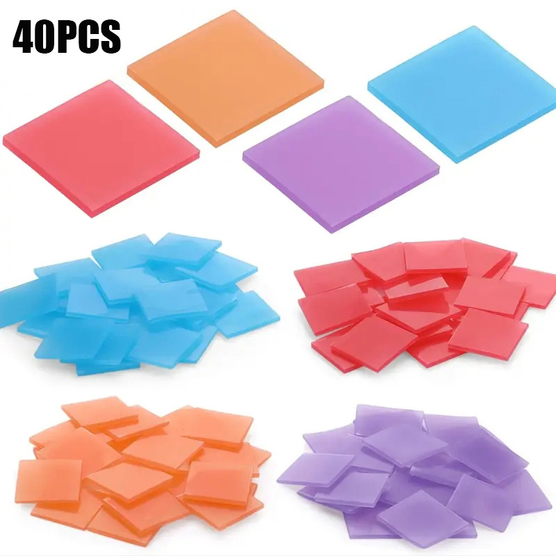 Resin Art Craft - 40 szt. Wosk do malowania diamentami,
