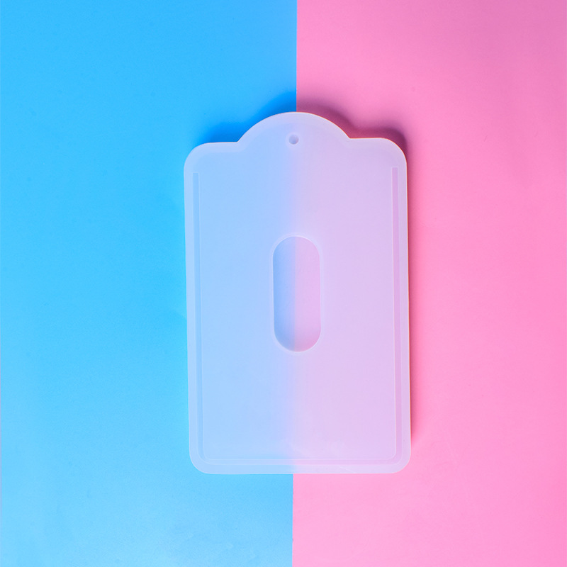 Resin Art Liquid - 1-częściowa okładka karty formy DIY żywica