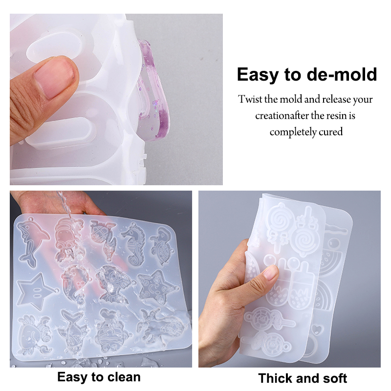 Kolczyk wisiorek formy silikon – Resin Art Liquid recenzja i cena