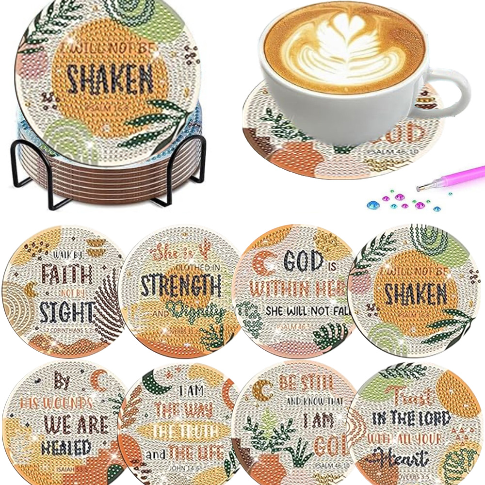 8 sztuk/zestaw Podkładki pod k – Resin Art Coasters recenzja i cena