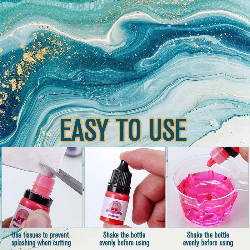 Pigment do żywicy epoksydowej  – Resin Art Liquid recenzja i cena