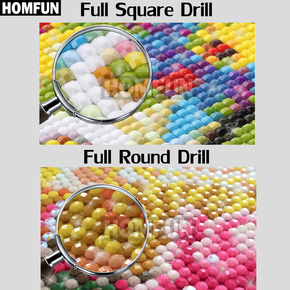 HOMFUN Diy 5d diamentowe malow – Resin Art Beach recenzja i cena