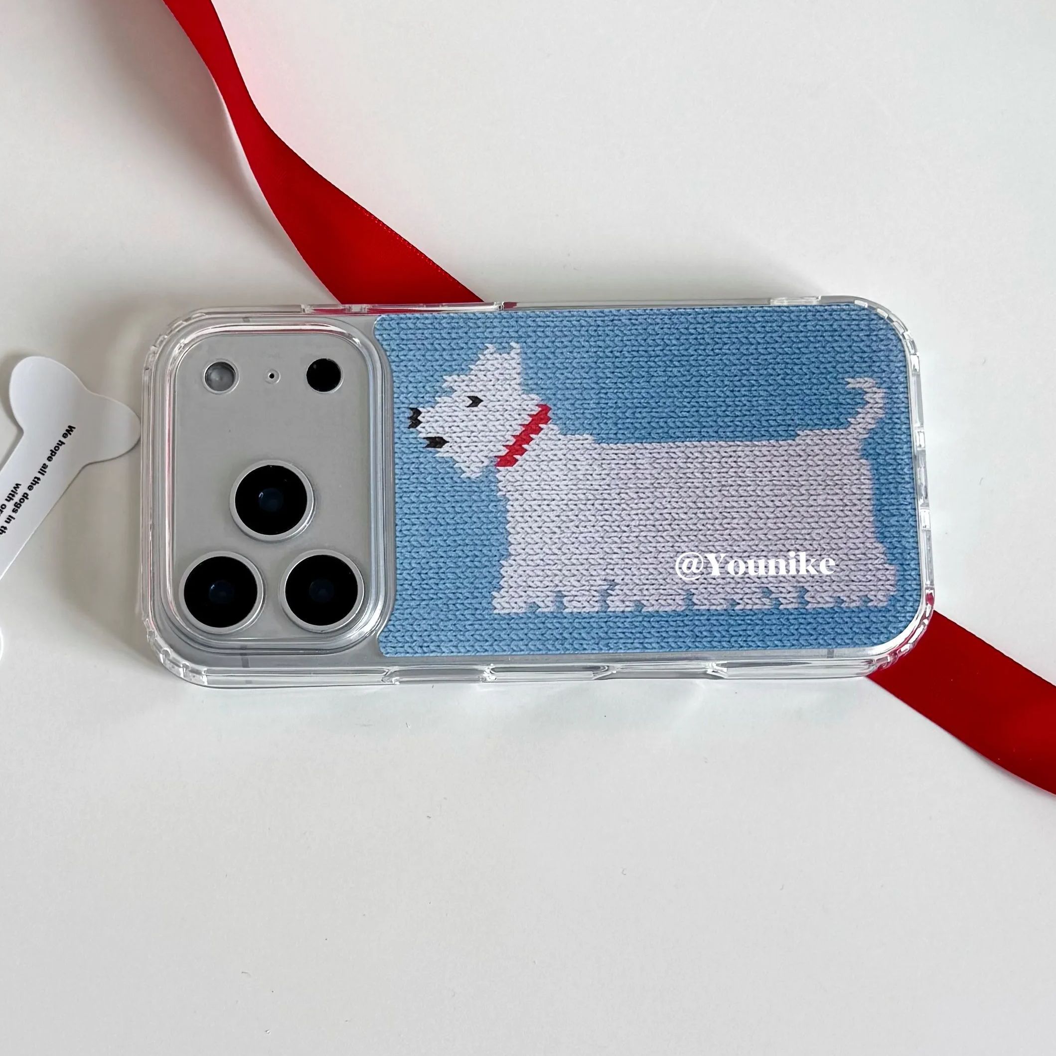 Koreański dziergany pokrowiec  – Resin Art Phone Case recenzja i cena