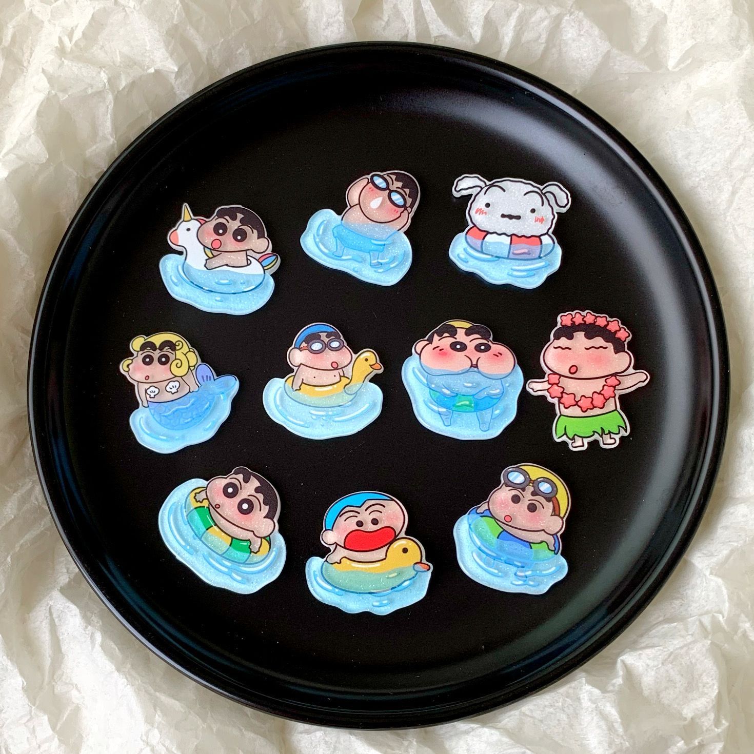 Akcesoria z żywicy Crayon Shin – Resin Art Phone Case recenzja i cena