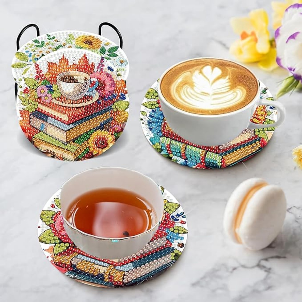 8 sztuk / Zestaw podkładek pod – Resin Art Coasters recenzja i cena