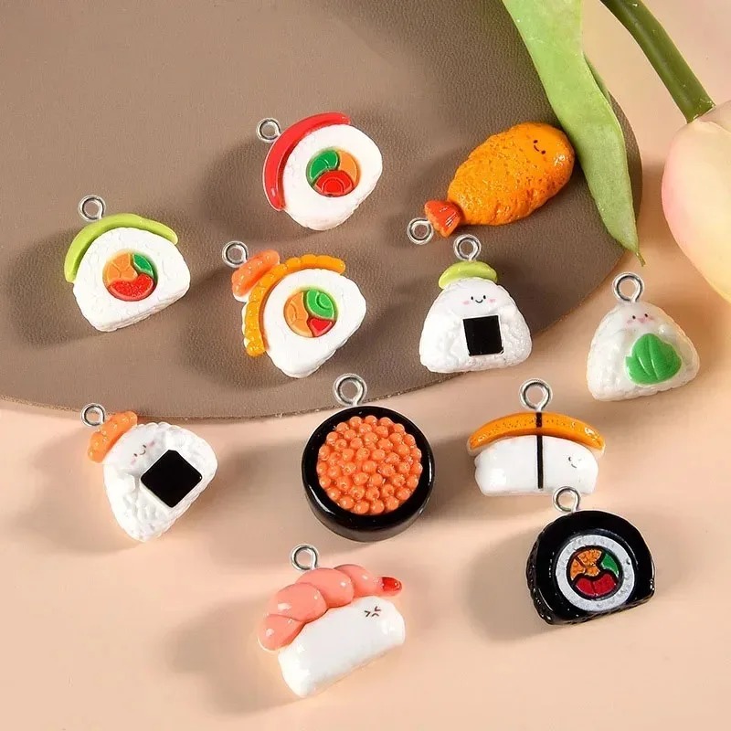 10 szt. mini zawieszek z żywic – Resin Art Glitter recenzja i cena