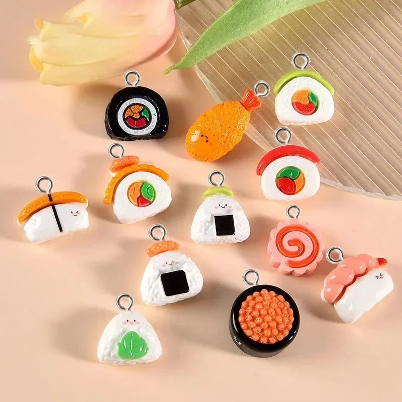 10 szt. mini zawieszek z żywic – Resin Art Glitter recenzja i cena