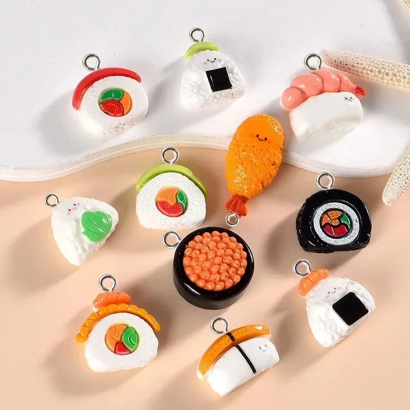 10 szt. mini zawieszek z żywic – Resin Art Glitter recenzja i cena
