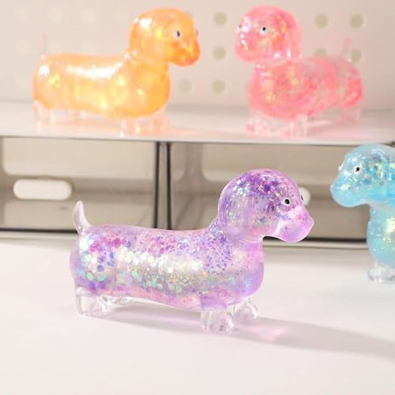 Błyszczący Jamnik z Brokatem M – Resin Art Glitter recenzja i cena
