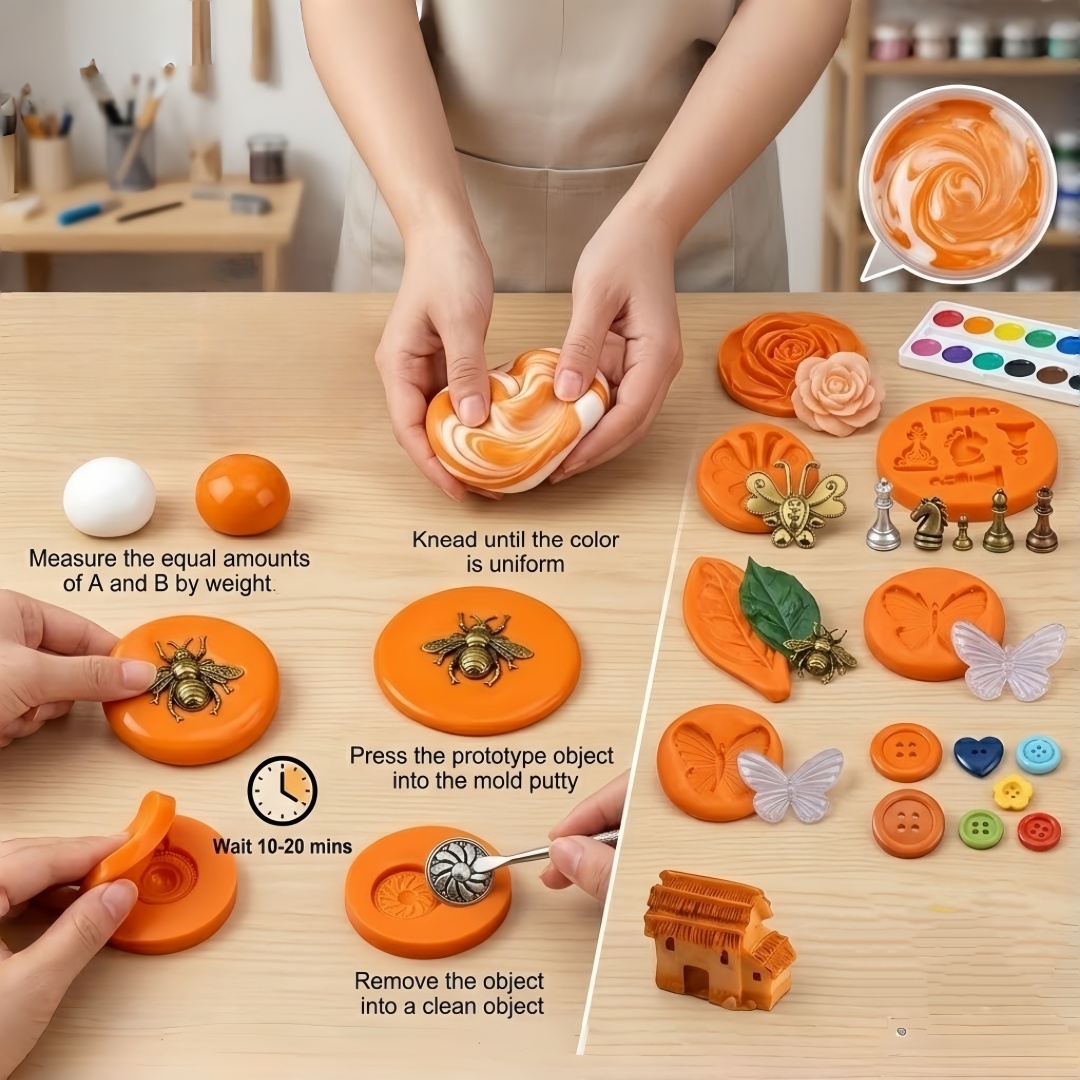 Silikonowy zestaw do majsterko – Resin Art Craft recenzja i cena