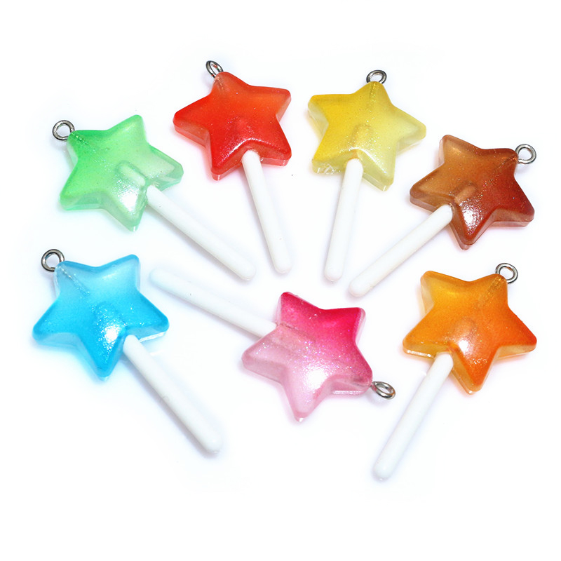 10 szt. Zawieszki z żywicy bły – Resin Art Glitter recenzja i cena