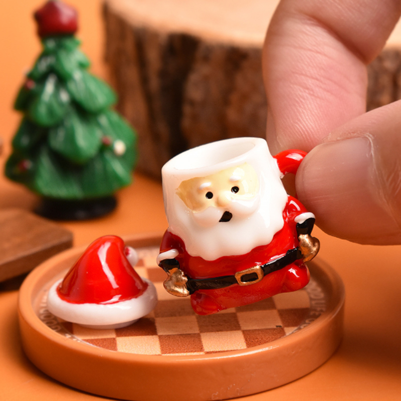 Mini Święty Mikołaj w filiżanc – Resin Art Craft recenzja i cena