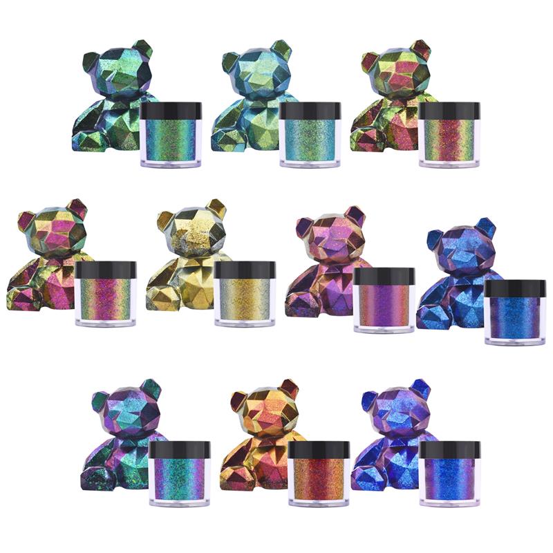 Lustro kameleony żywica Pigmen – Glitter Powder Resin recenzja i cena