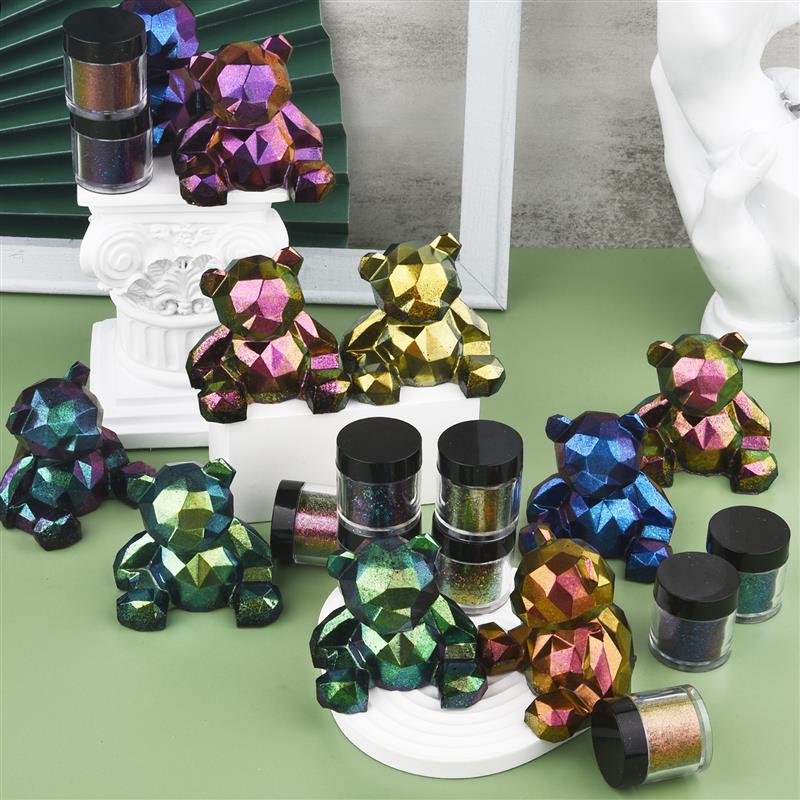 Lustro kameleony żywica Pigmen – Glitter Powder Resin recenzja i cena