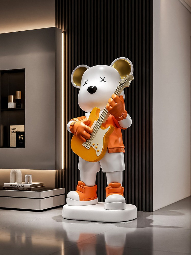 Statuetka Niedźwiedzia Gitarzy – Resin Art In Floor recenzja i cena