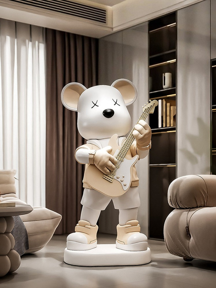 Statuetka Niedźwiedzia Gitarzy – Resin Art In Floor recenzja i cena