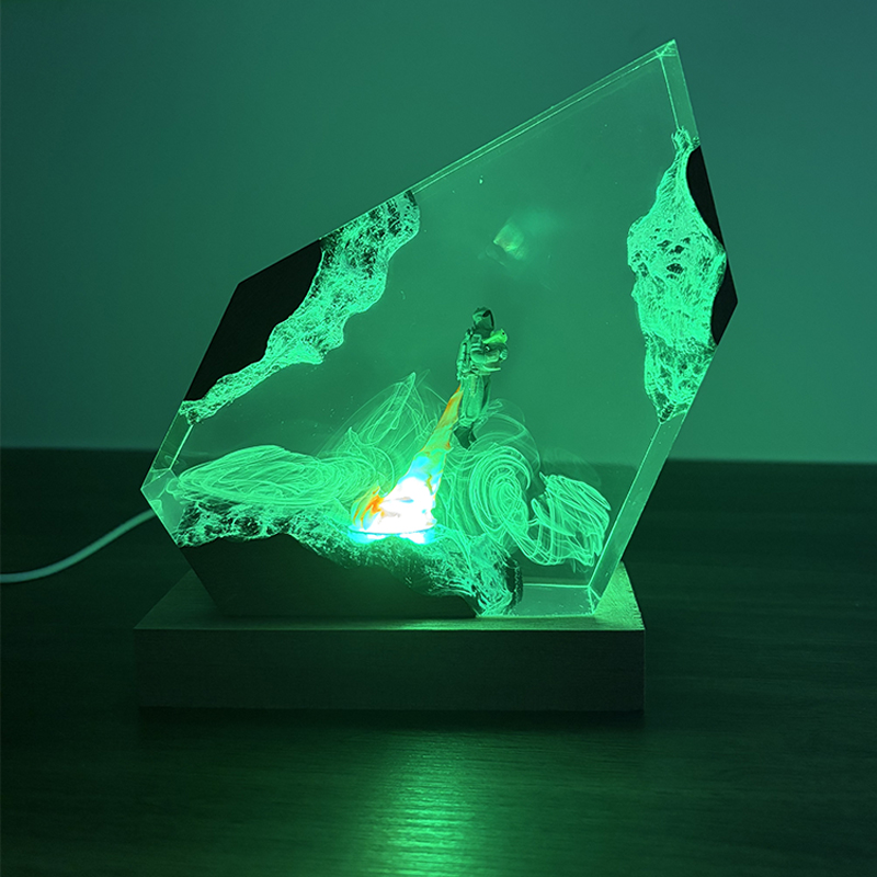 Figurka Anime Sci-fi Organizm  – Resin Art Light recenzja i cena