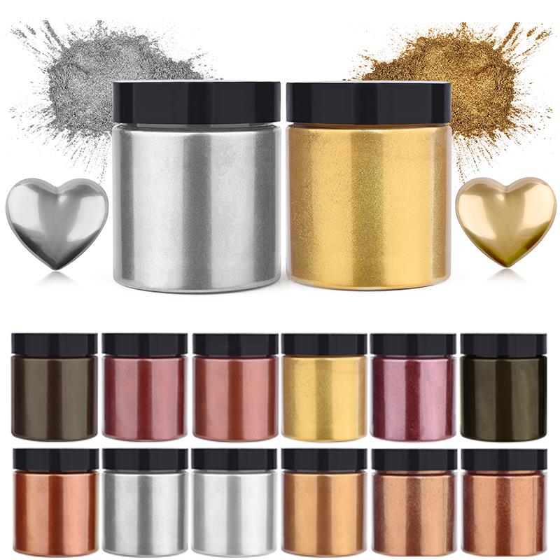 50g Shimmer Metallic Gold Silv – Resin Art Liquid recenzja i cena