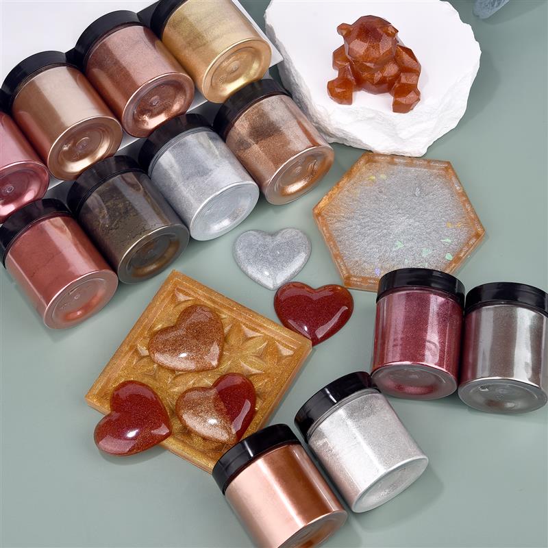 50g Shimmer Metallic Gold Silv – Resin Art Liquid recenzja i cena