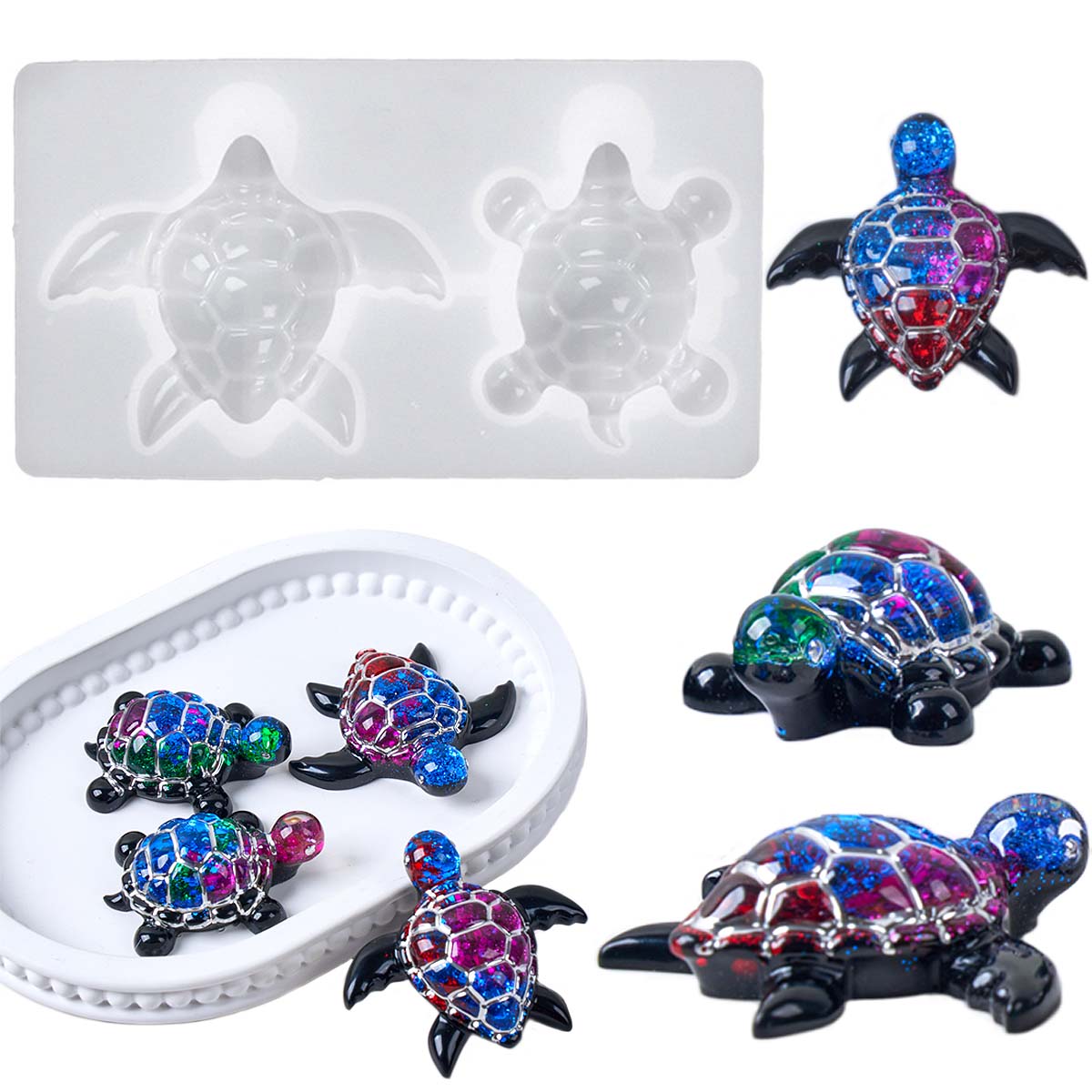 Forma silikonowa 3D na brelocz – Resin Art Beach recenzja i cena