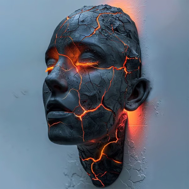 Nowoczesna lampa ścienna z żyw – Resin Art Light recenzja i cena