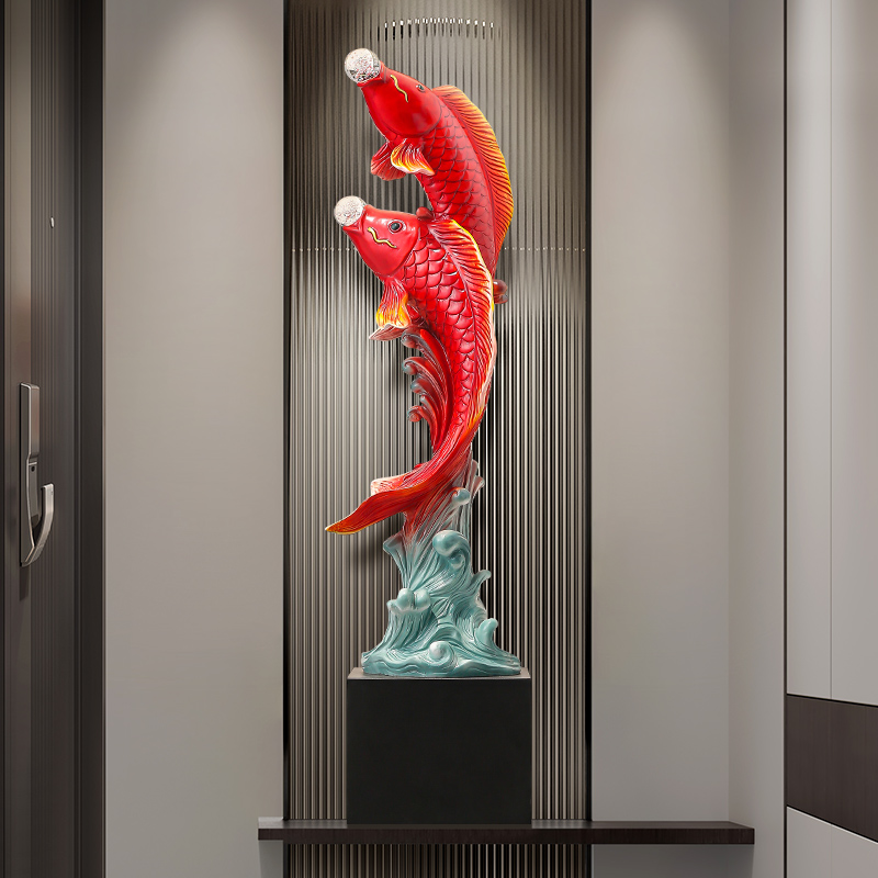 Rzeźba ryby o pięciu smakach,  – Resin Art In Floor recenzja i cena