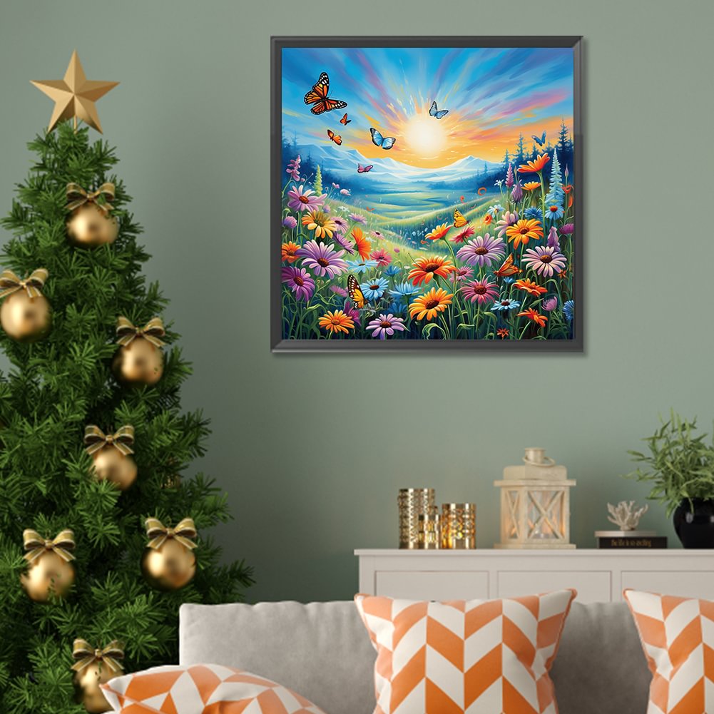 Diamentowe Malowanie Rodzinne  – Resin Art Flowers recenzja i cena