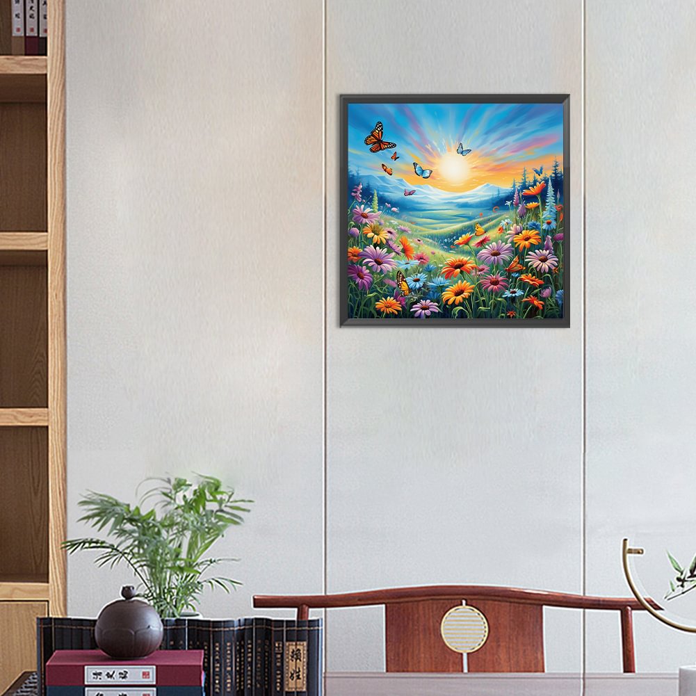 Diamentowe Malowanie Rodzinne  – Resin Art Flowers recenzja i cena