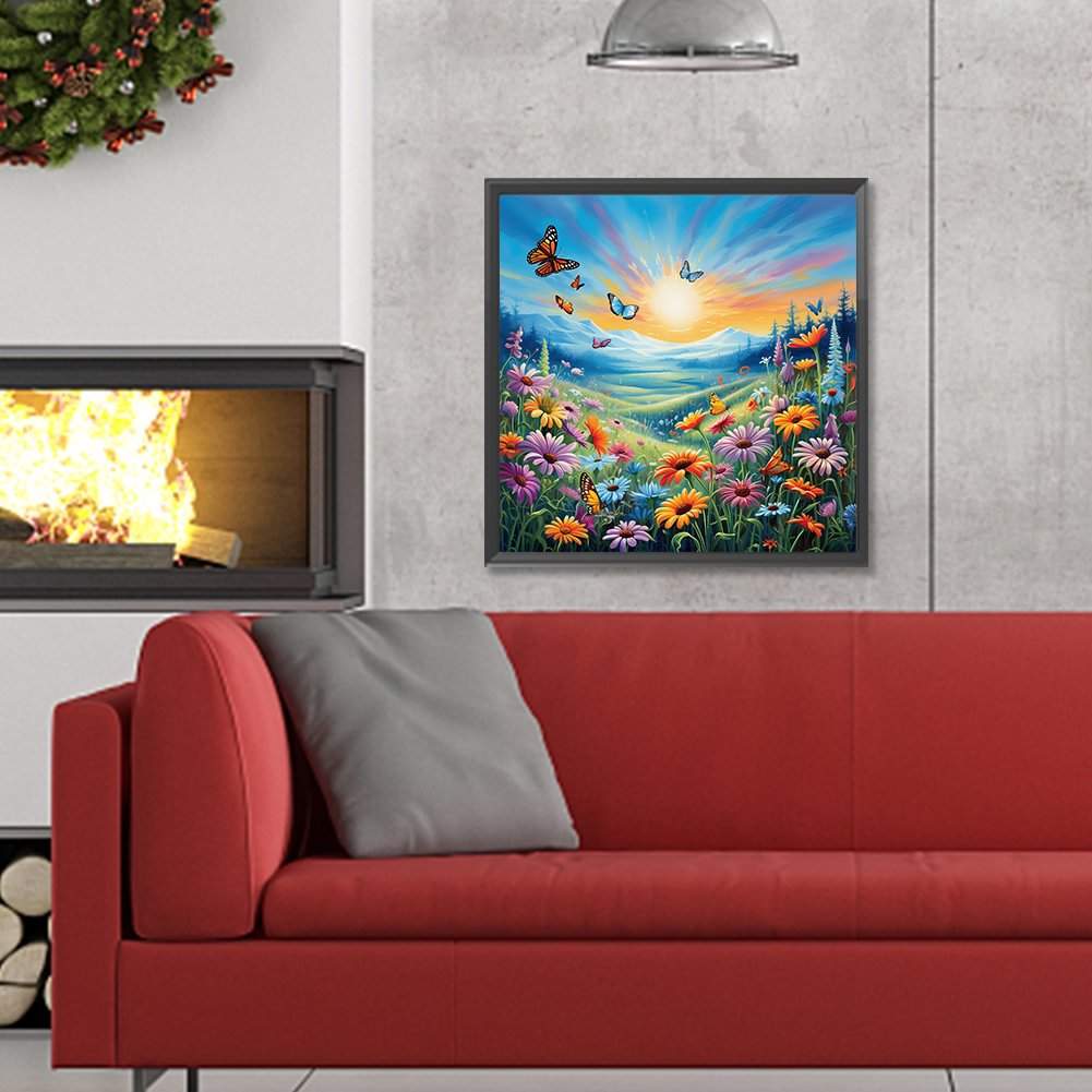 Diamentowe Malowanie Rodzinne  – Resin Art Flowers recenzja i cena