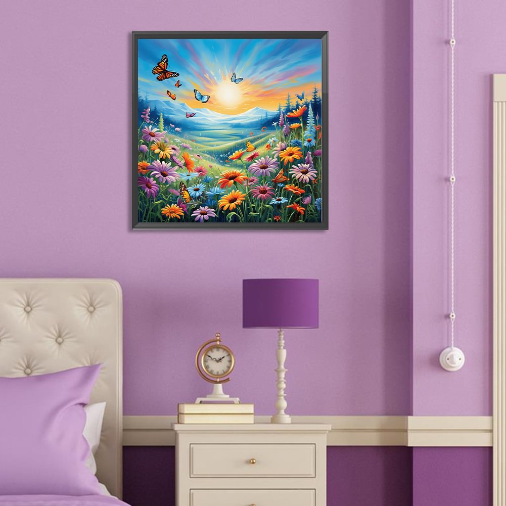 Diamentowe Malowanie Rodzinne  – Resin Art Flowers recenzja i cena