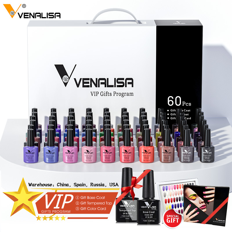 Venalisa 7.5ml Nail Gel Polish – Glitter Powder Resin recenzja i cena